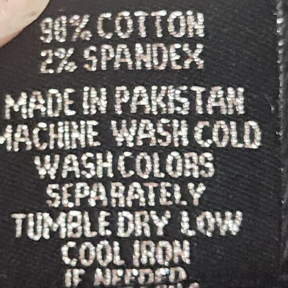 Legendary Status Brand Slim Fit Stretch Black Distressed Wash Jr. Jeans Size 20 - Picture 16 of 16